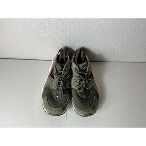 Nike Air Huarache Run Olive Canvas Rose Gold Running AT5700-300 Women’s Size 9